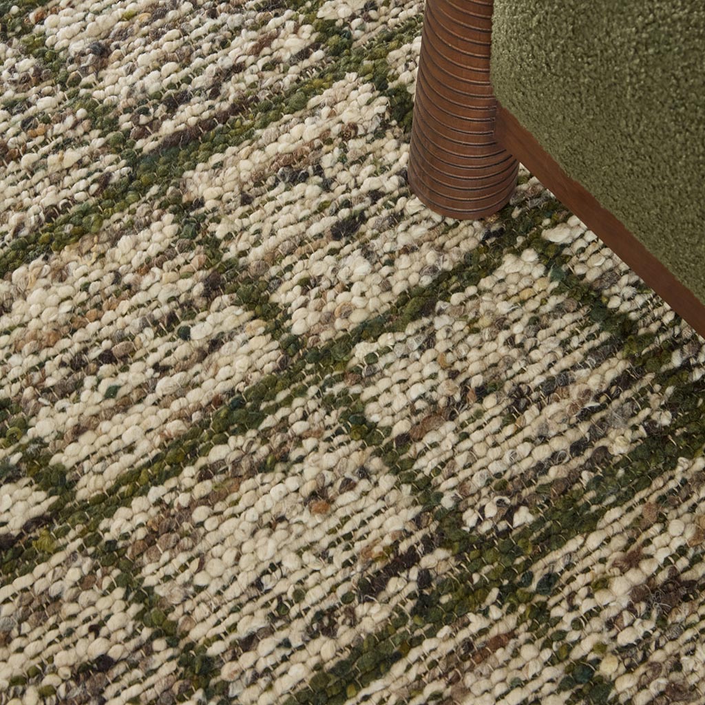 Craft Green Rug | Size: 160 × 230 cm