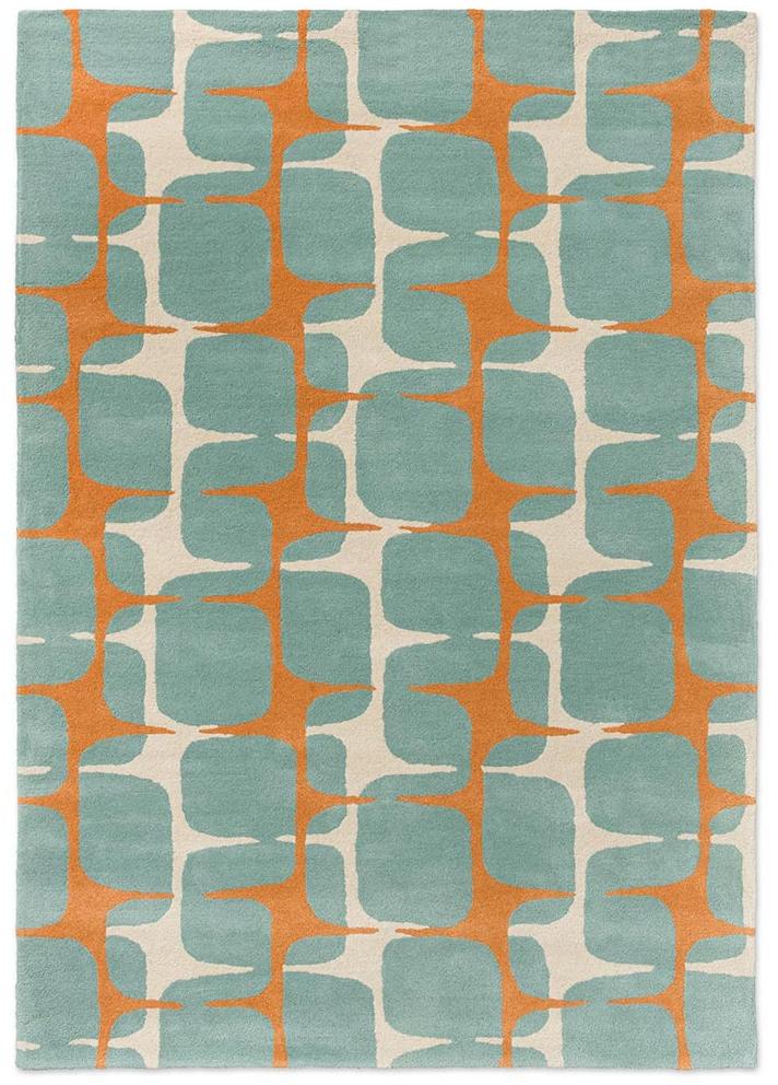 Modern Block Sky Rug | Size: 120 x 180 cm