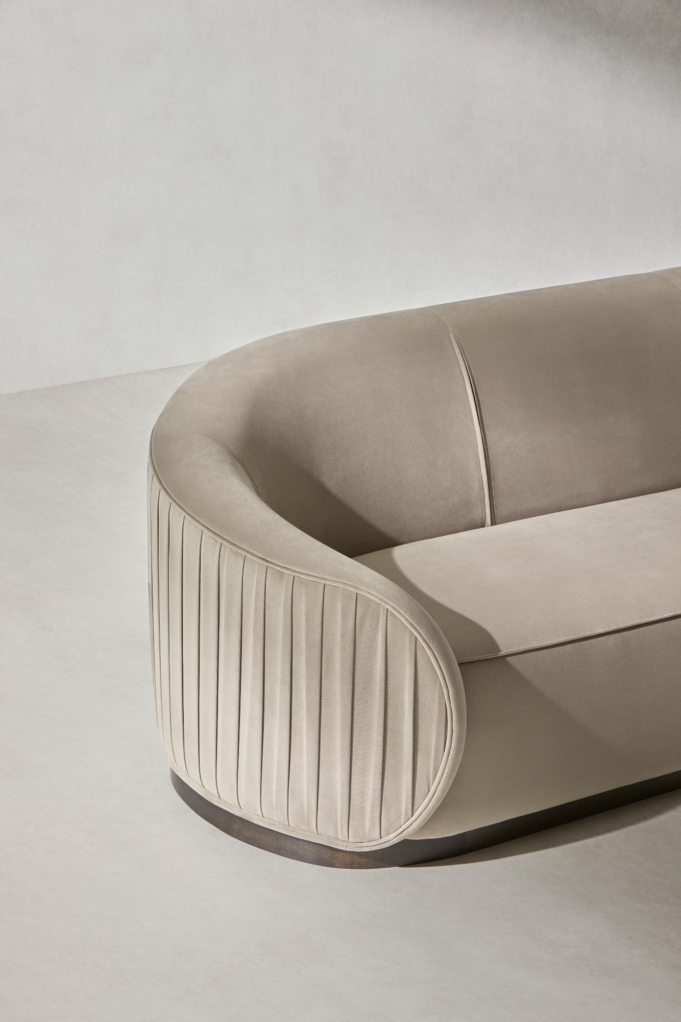 Abano Beige Large Sofa
