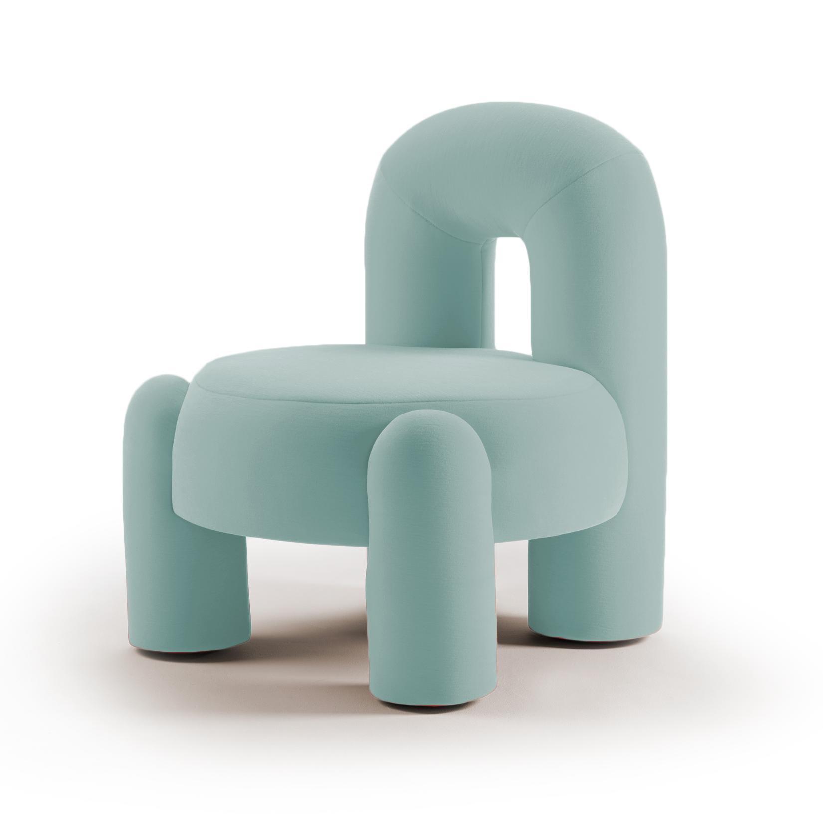 Marlon Light Blue Armchair