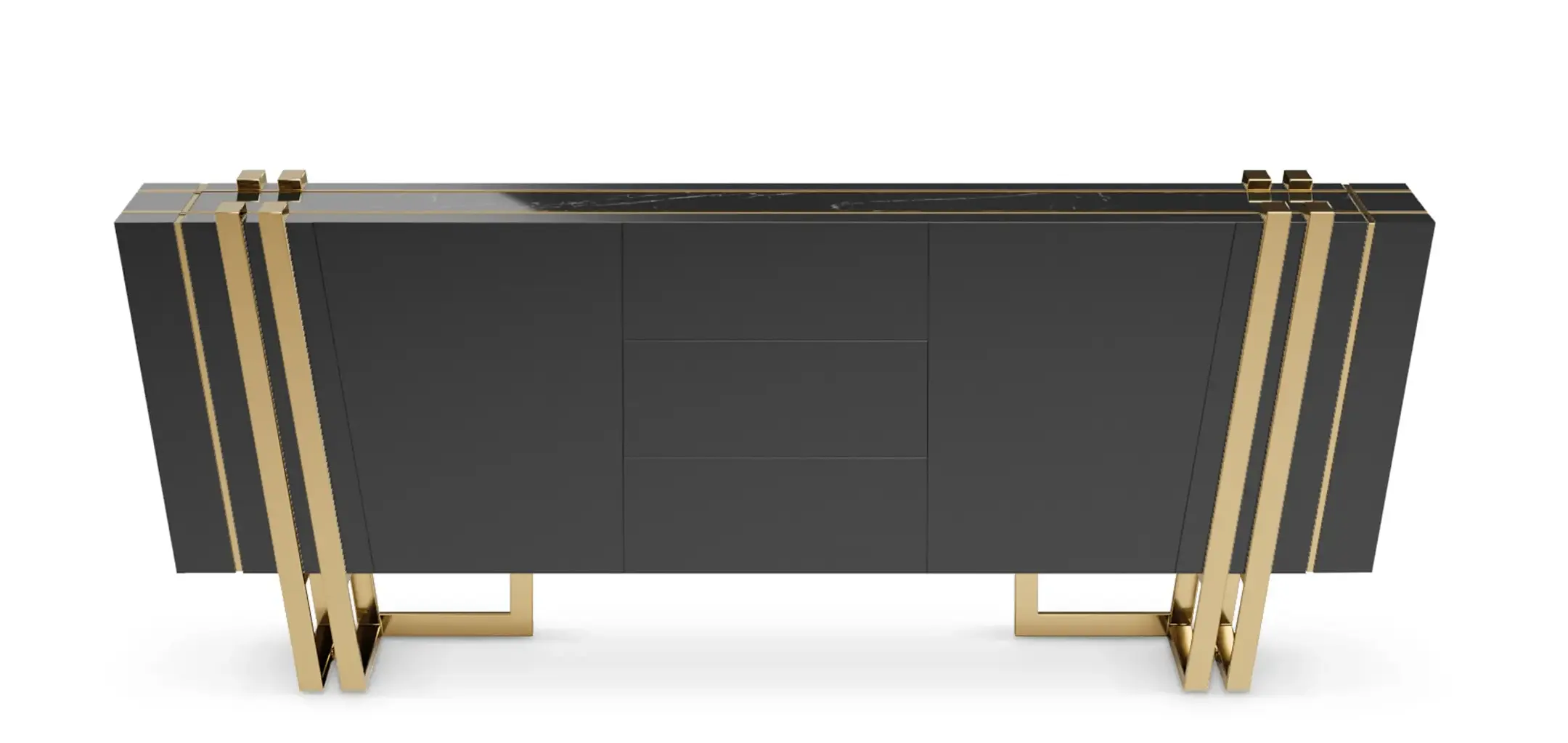 Soar Black Sideboard