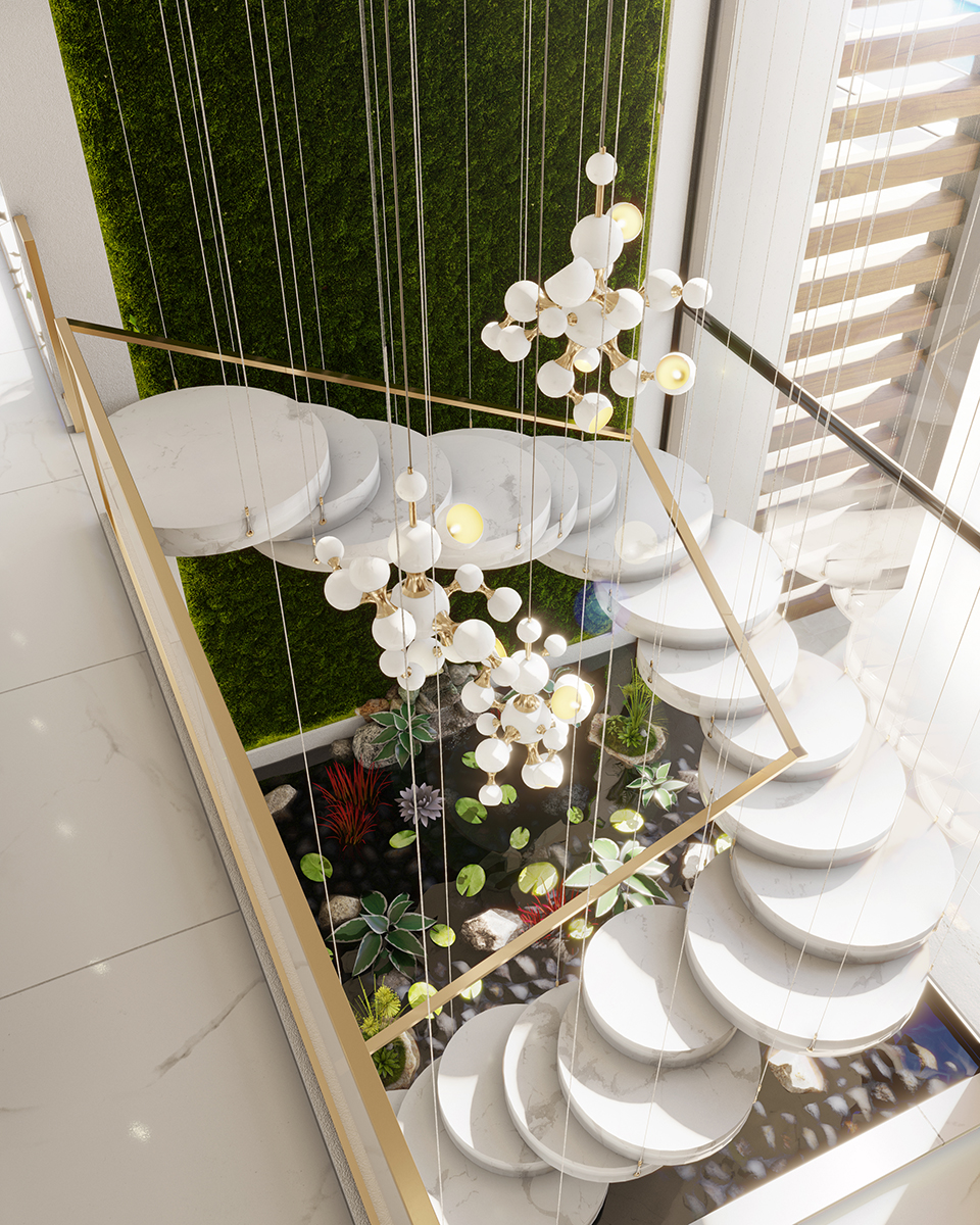 Atomic Glow Suspension Lamp - 1