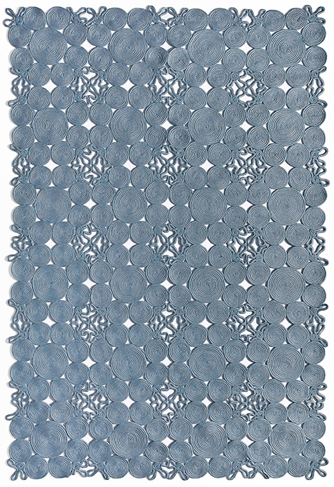 Rope Indoor / Outdoor Blue Premium Rug