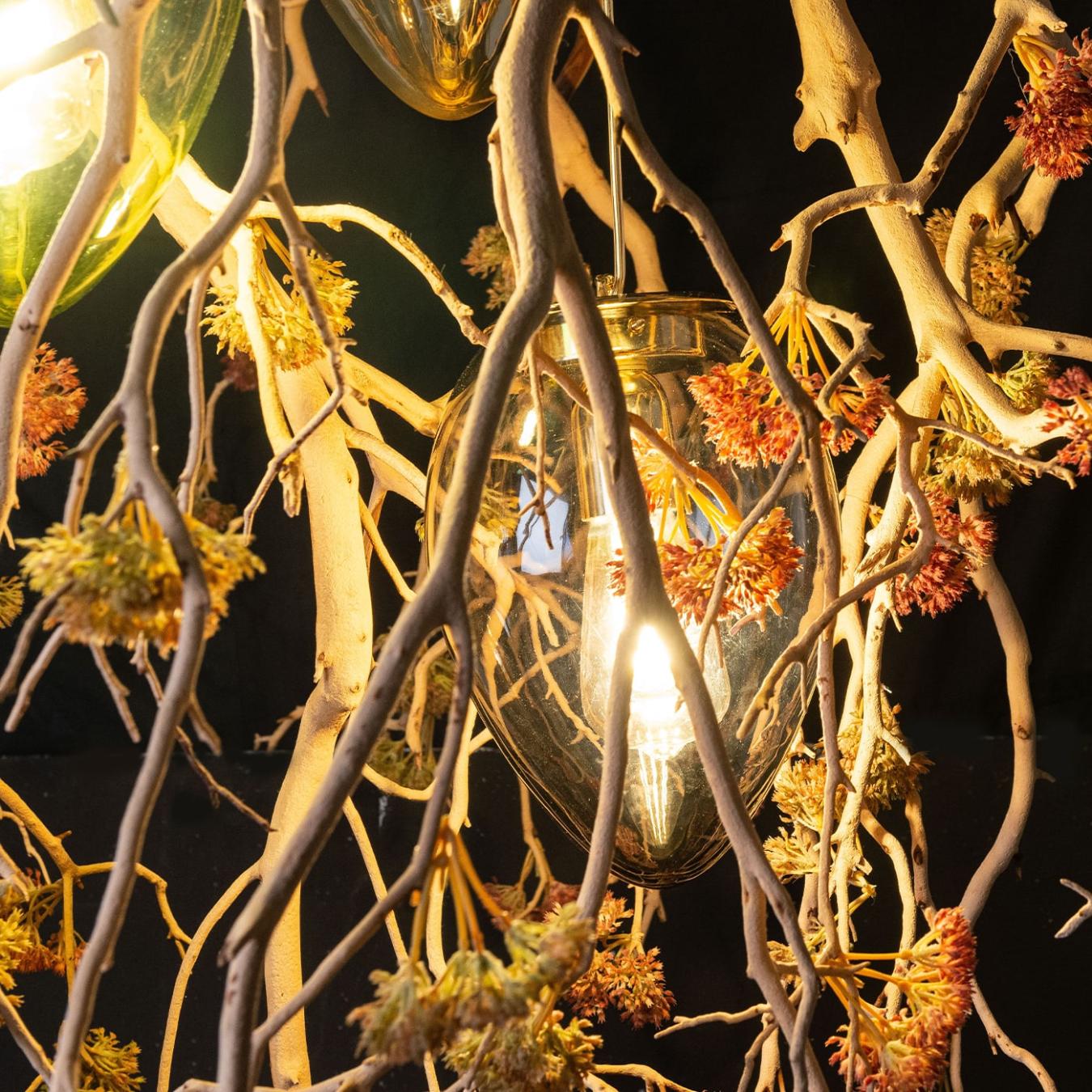 Manzanita Crystal Statement Chandelier