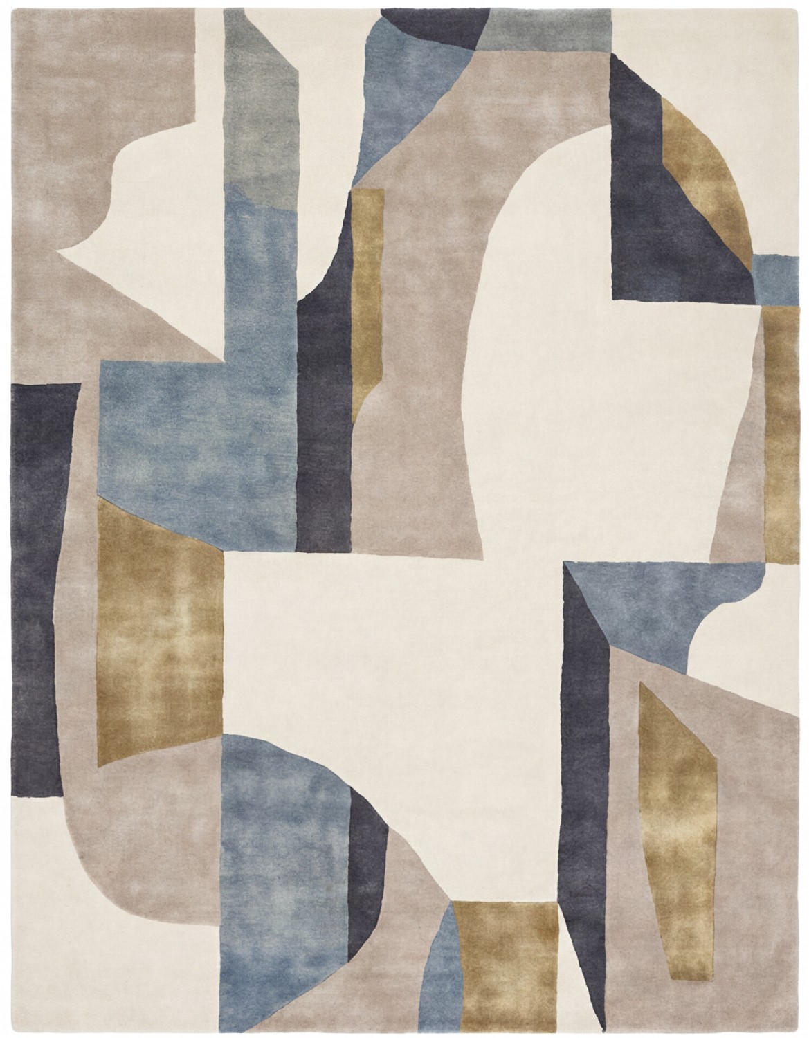 Crossed Forms Art Rug
