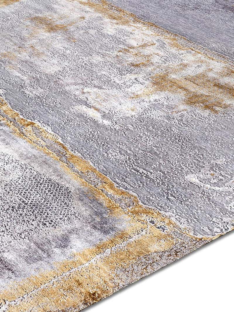 Silver White Grey Hand-Woven Exquisite Rug | Size: 250 x 300 cm