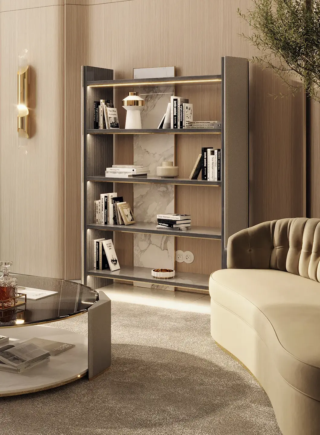 Zenith Bookcase - 1