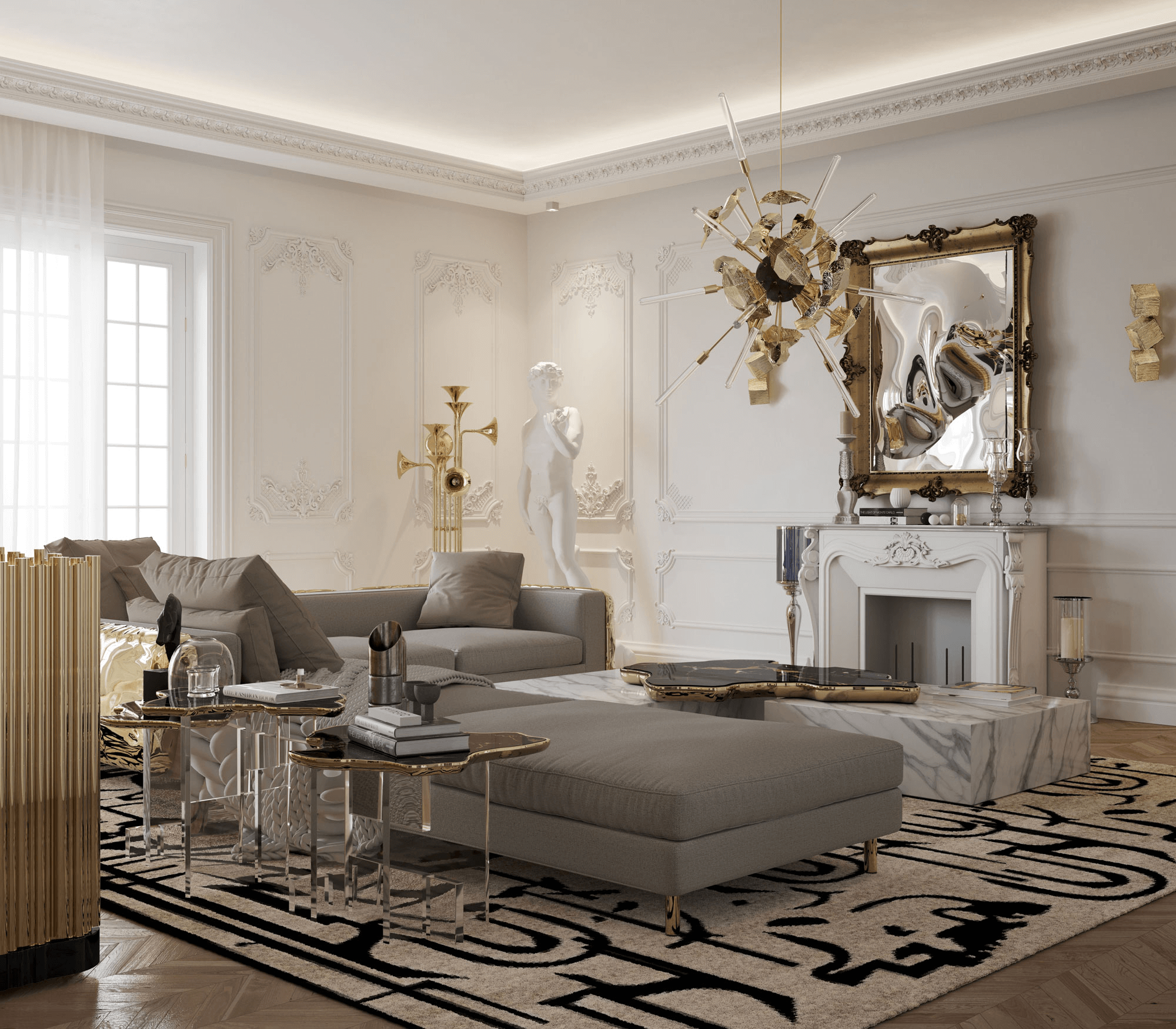 Nova Burst Chandelier