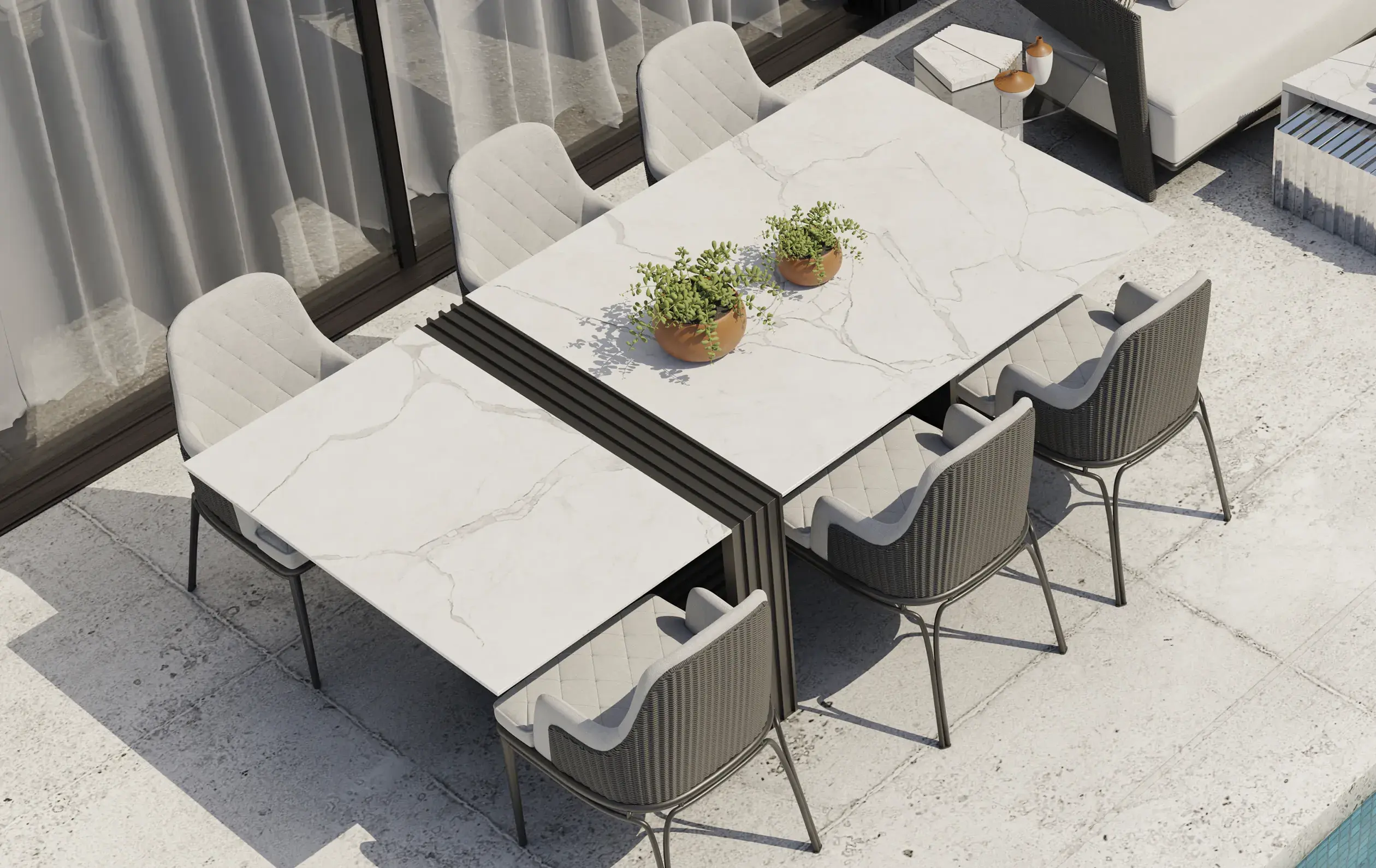 Royal Grey Dining Chair - 3