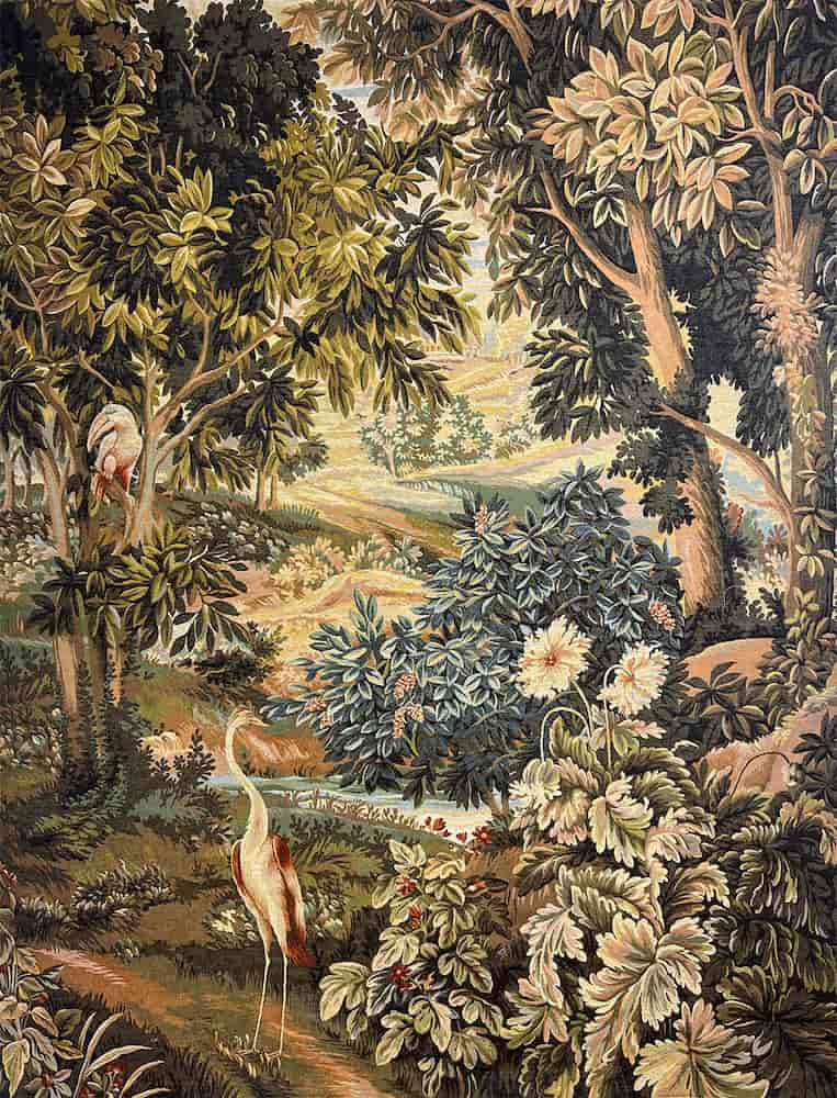 French Greenery Tapestry