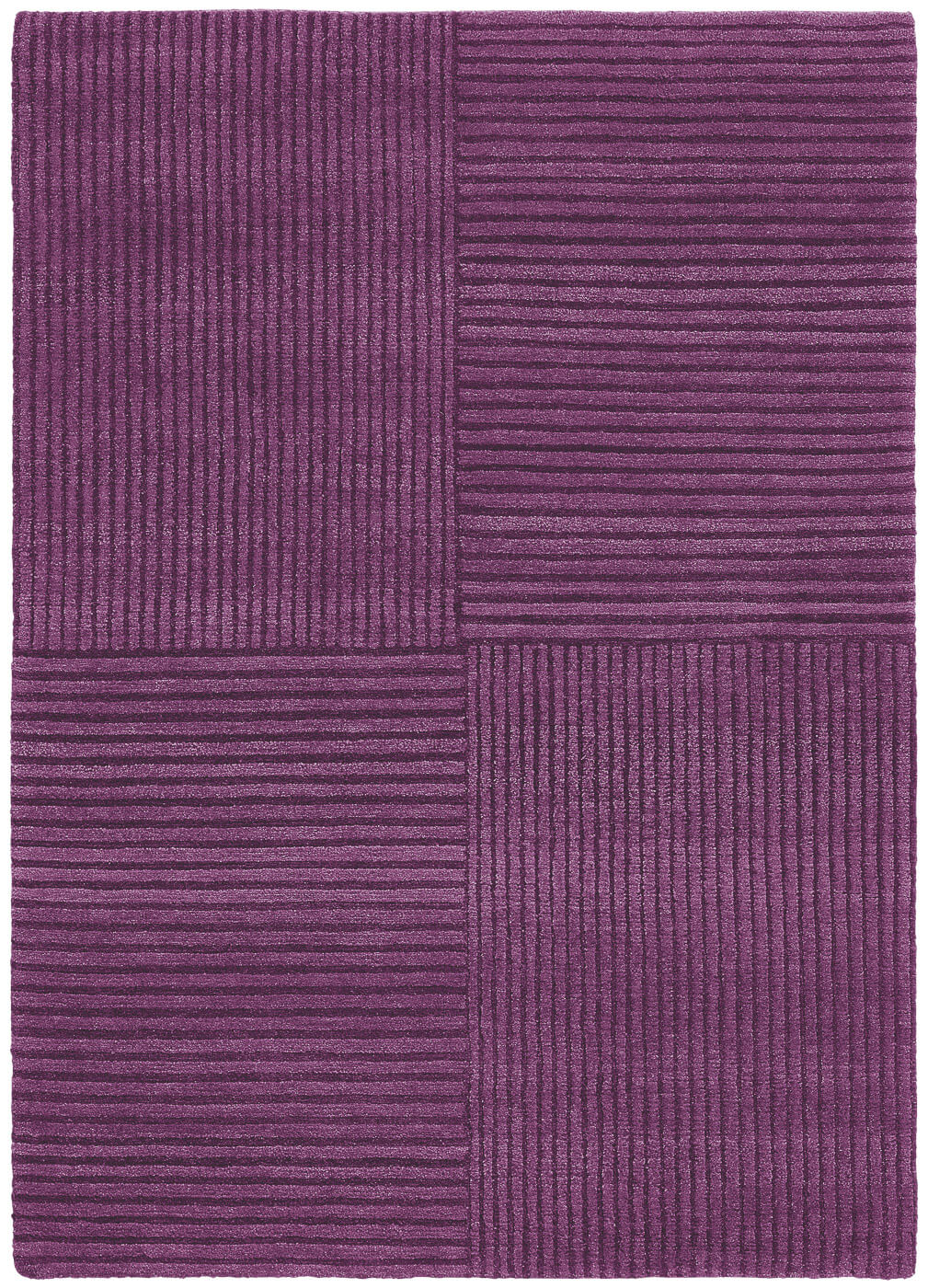 Purple Hand-woven Luxury Rug ☞ Size: 300 x 400 cm