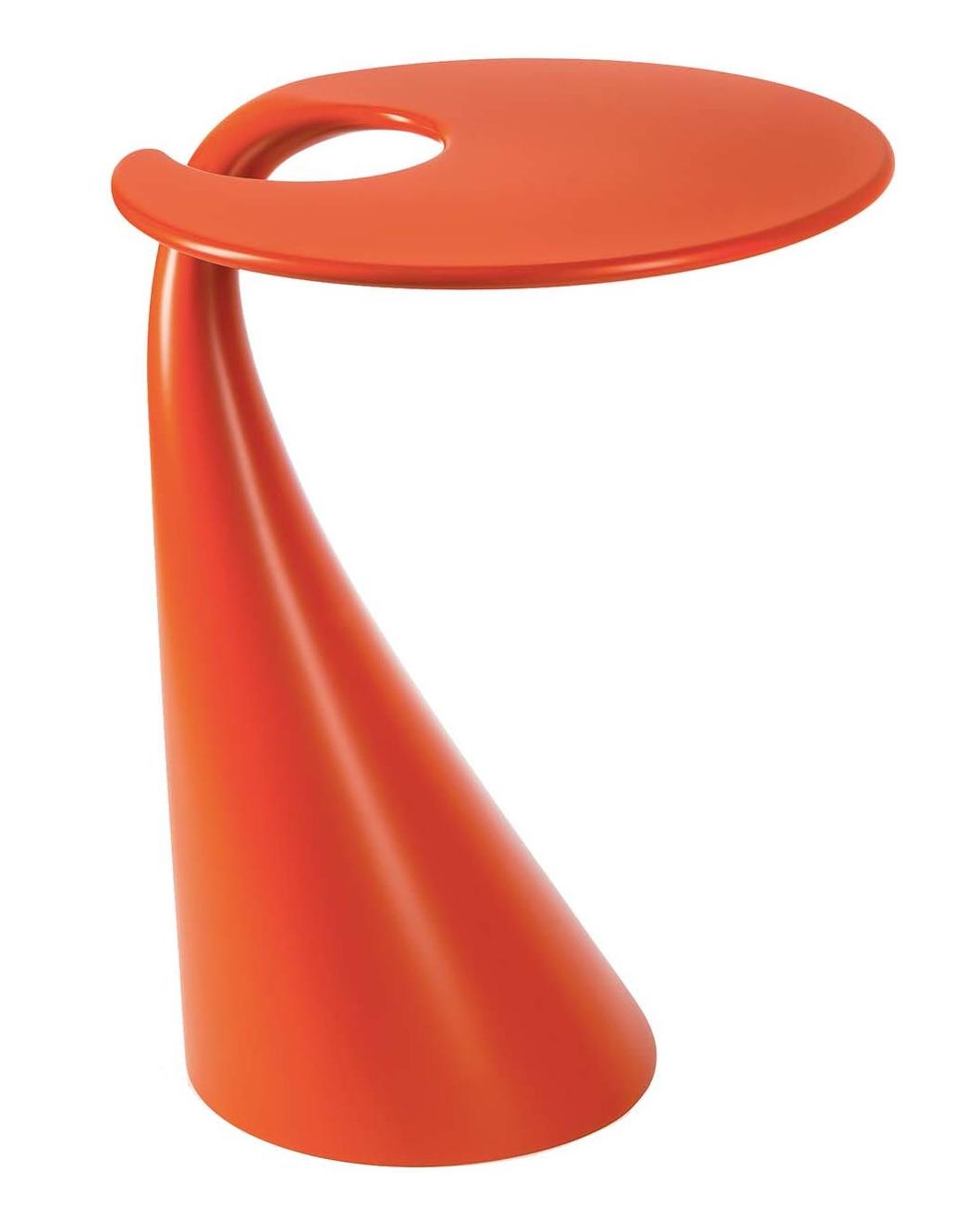 Milan Red Italian Side Table