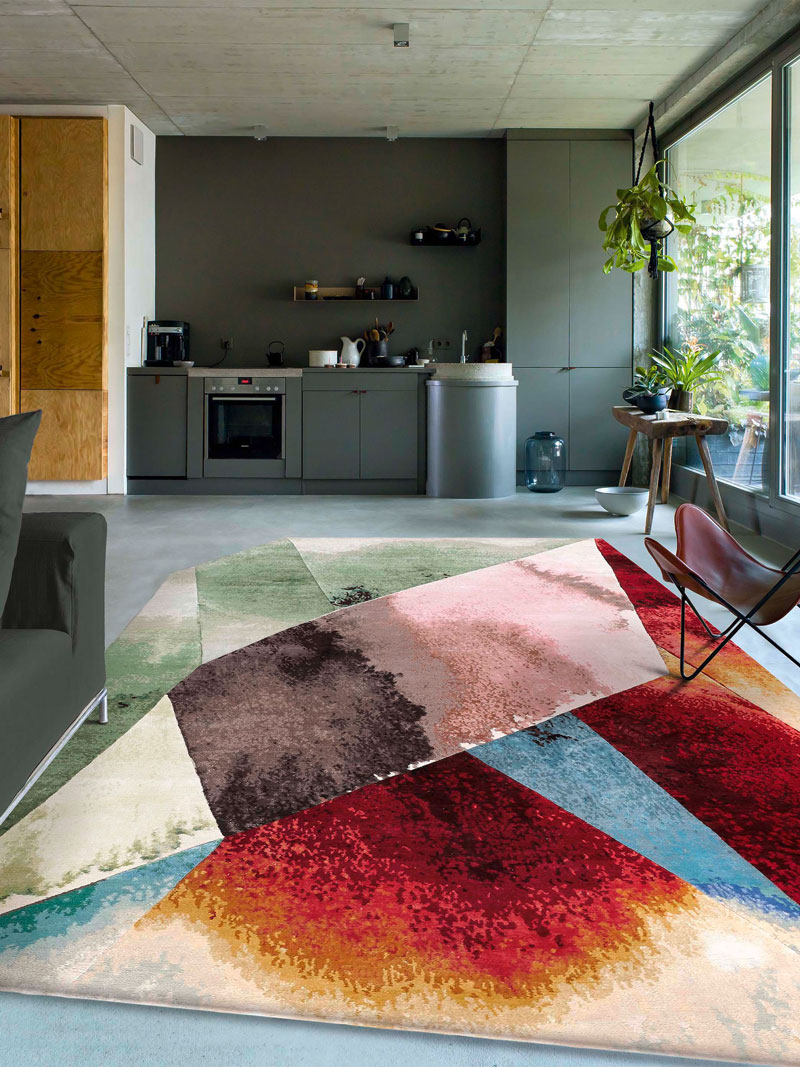 Galileo Hand-Knotted Wool / Silk Rug | Size: 160 × 230 cm
