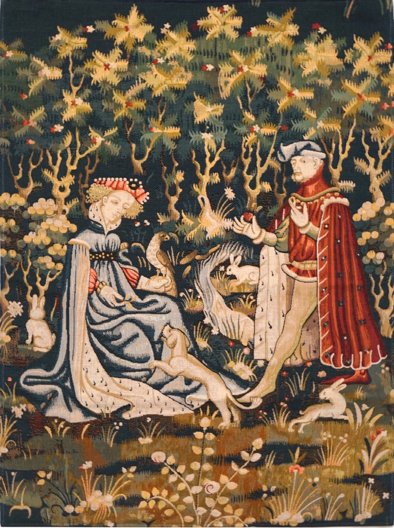 Offering of the Heart Woven Tapestry
