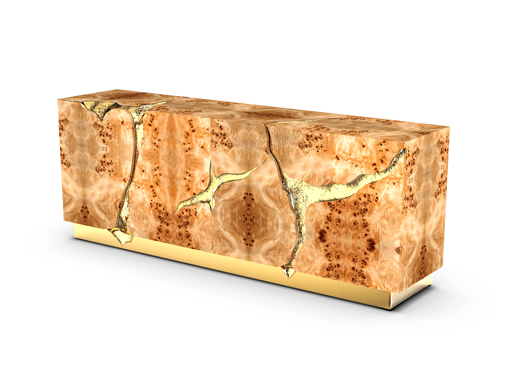 Fissure Poplar Designer Sideboard