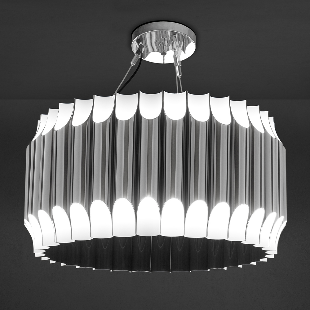 Bold Sphere Round Suspension Lamp