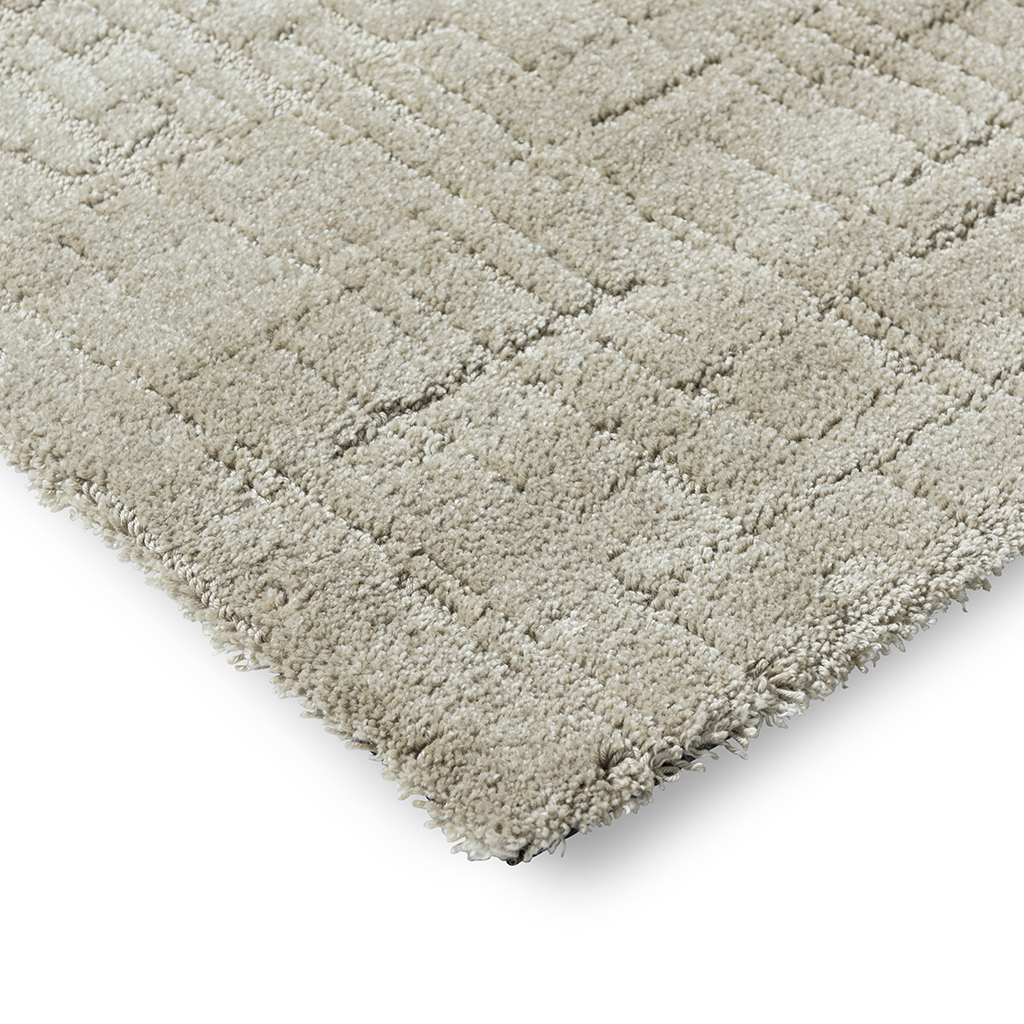 Duo Metro Platinum Rug | Size: 170 x 240 cm