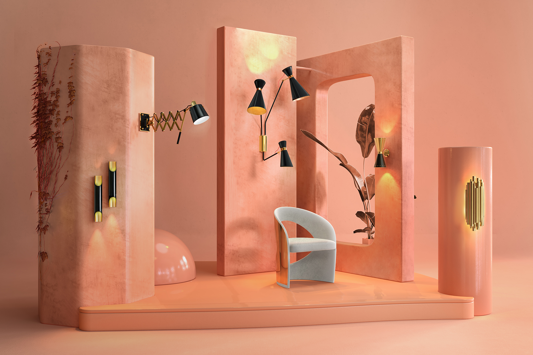 Trombonist Wall Lamp - 3