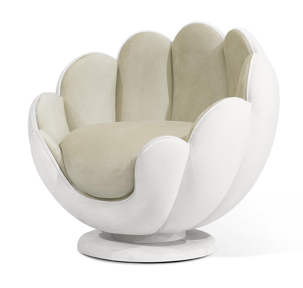 Lotus Serenity Plush Relaxation Chair