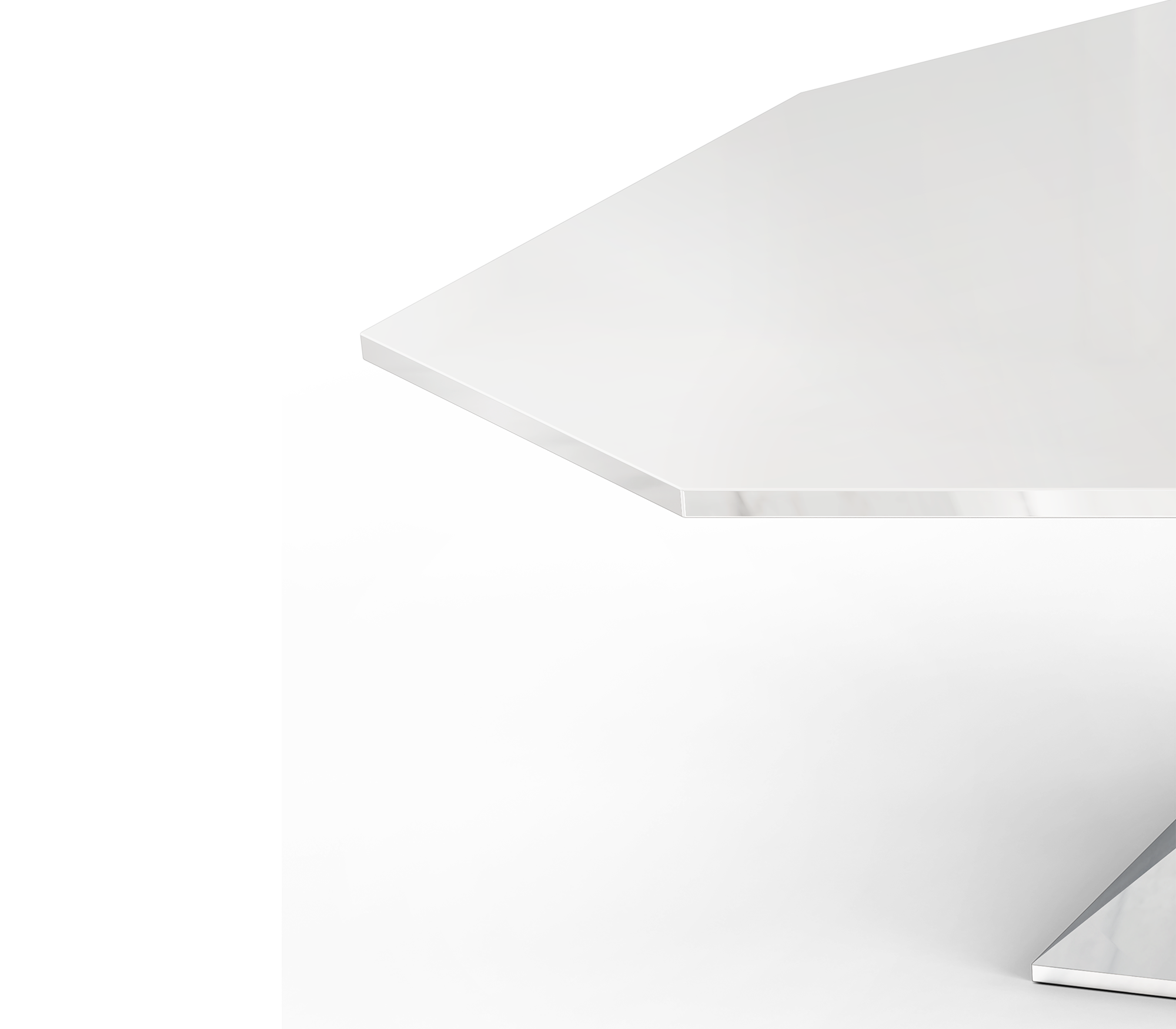 Silver Luxe Dining Table