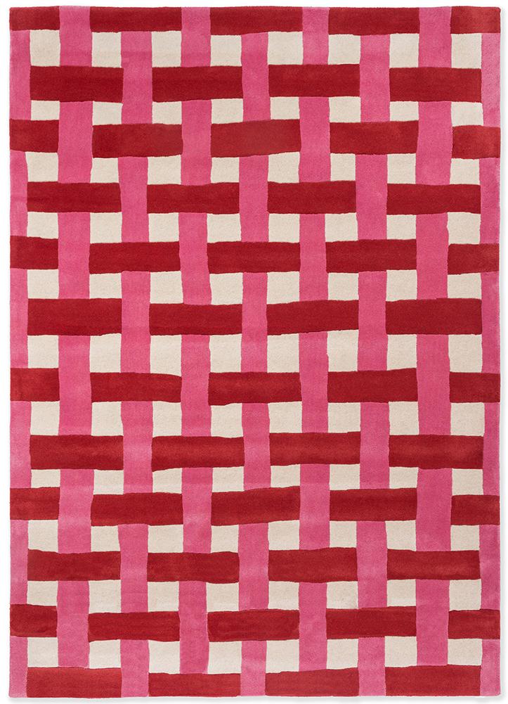 Woven Coral/Rose Rug | Size: 170 x 240 cm