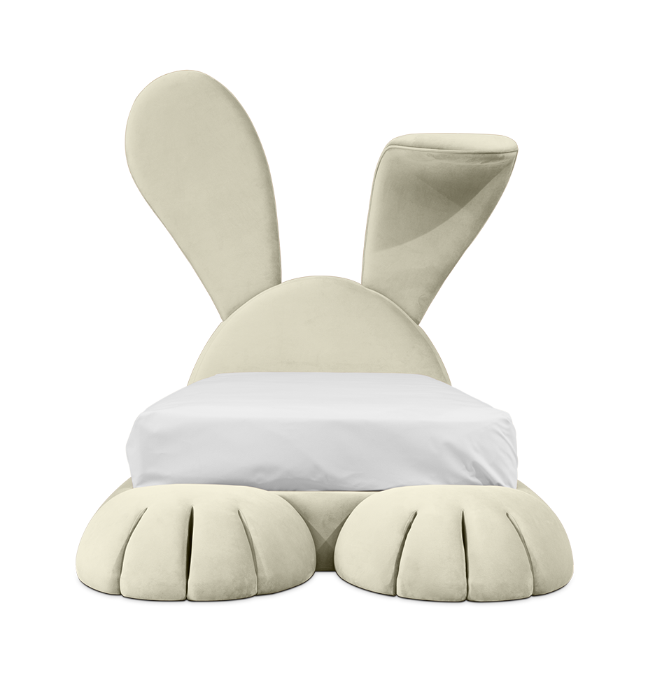 Bunny Cozy Kids Bed | Mattress Size: 190 x 200 cm