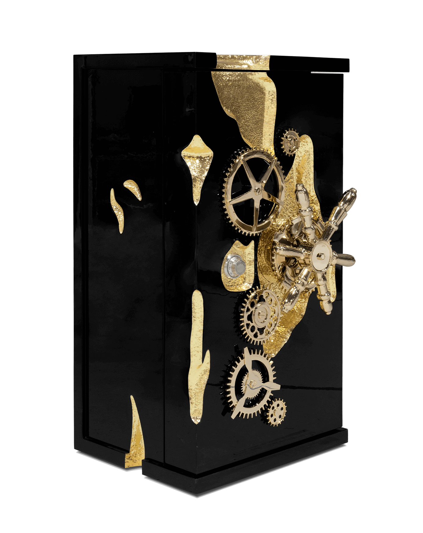 Tycoon Black & Gold Elite Designer Safe
