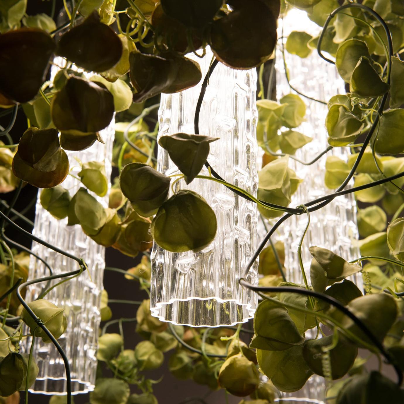 Physalis Italian Floral Chandelier
