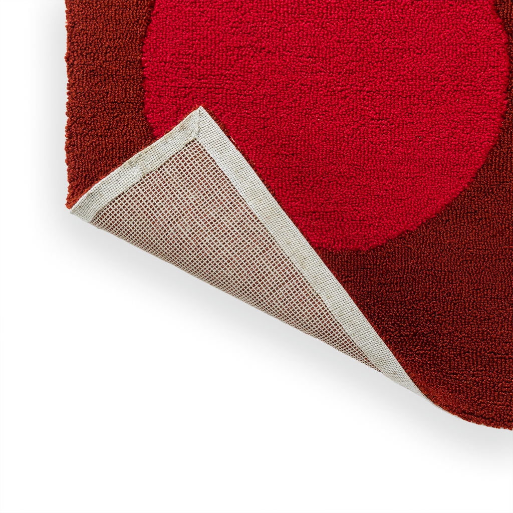 Festival Dots Red Fresco Rug