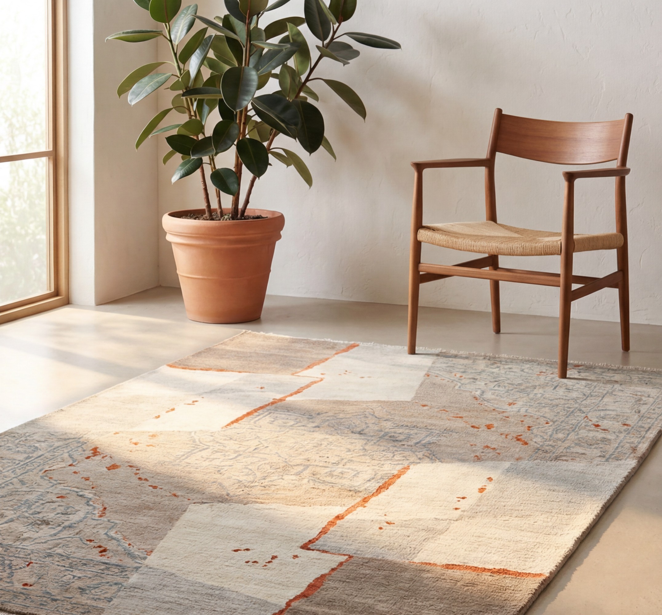 Broken Planes Heritage Rug