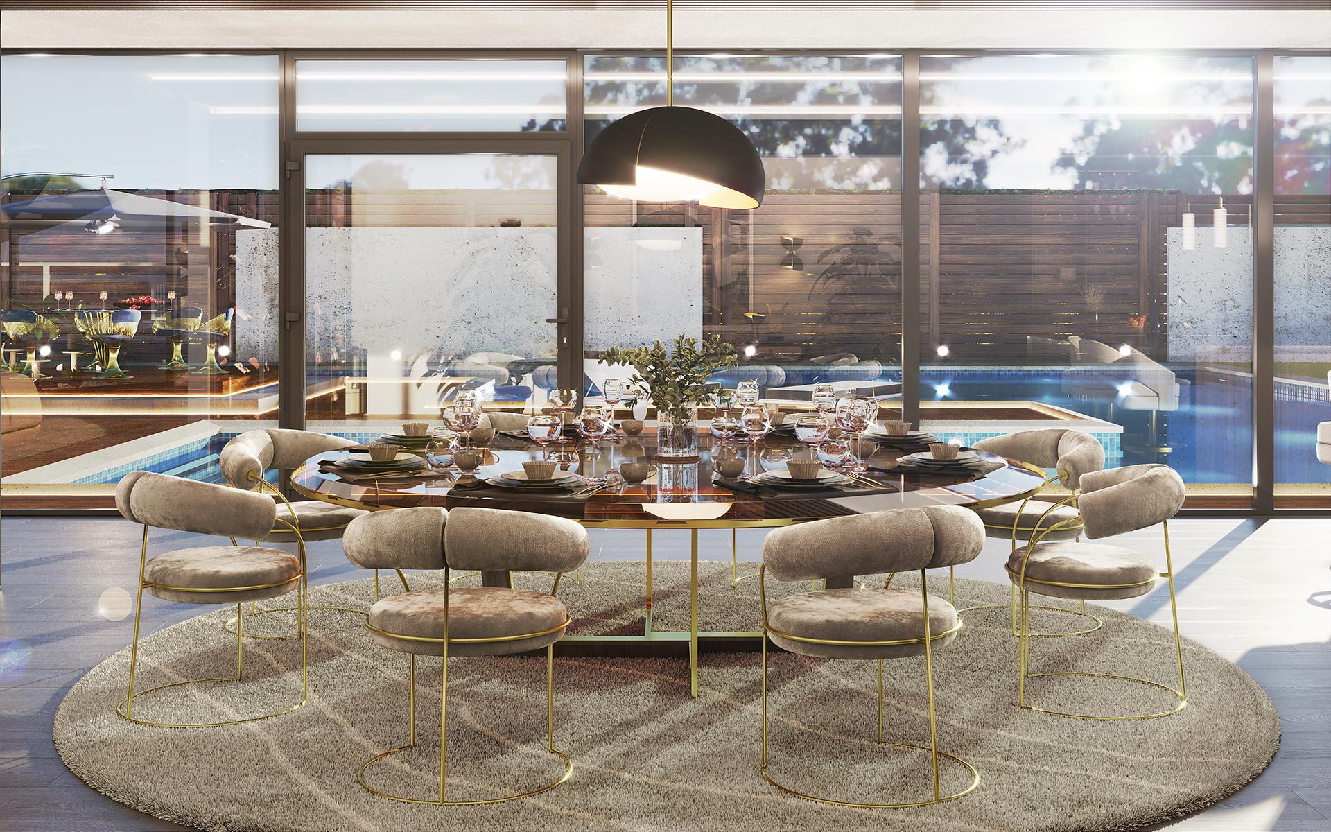 Mirage Hanging Suspension Lamp