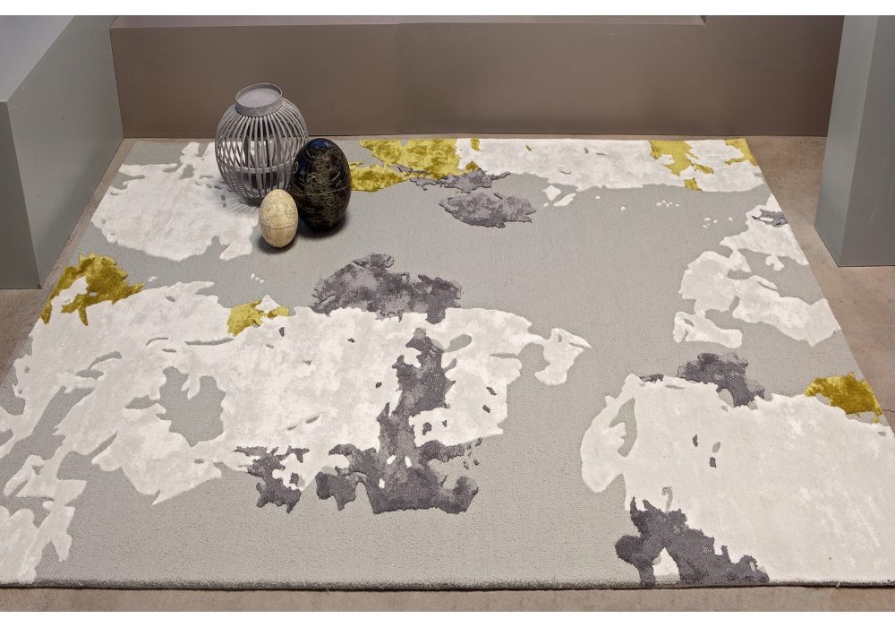 Earth Viscose / Wool Hand-woven Luxury Rug | Size: 170 x 240 cm