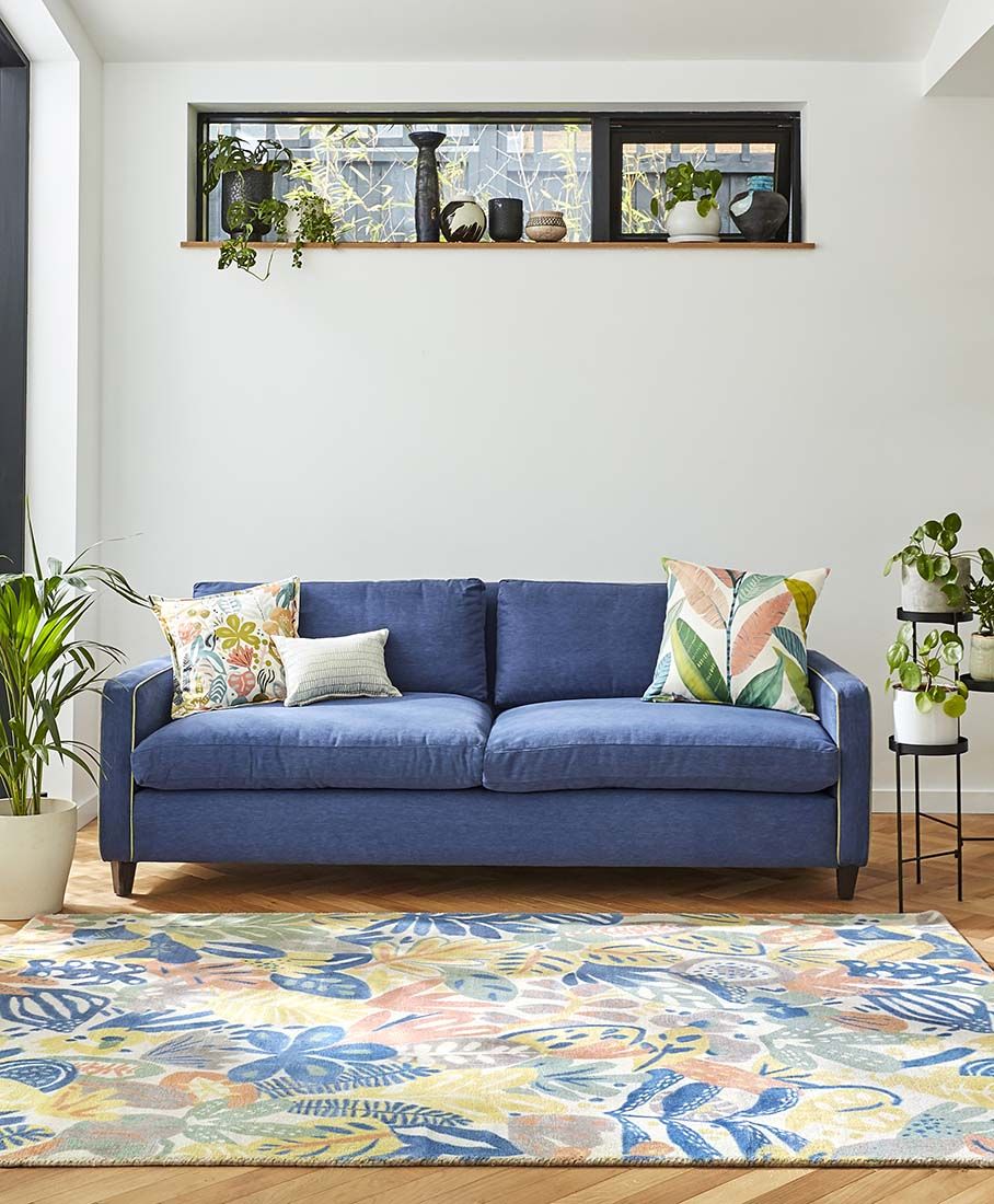Nature Tropicana Handwoven NZ Wool Rug