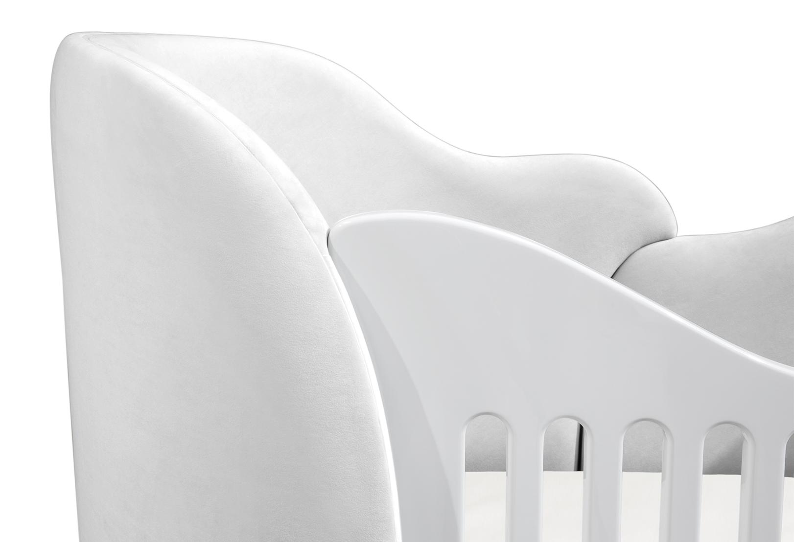 Cloud Nest Soft White Crib