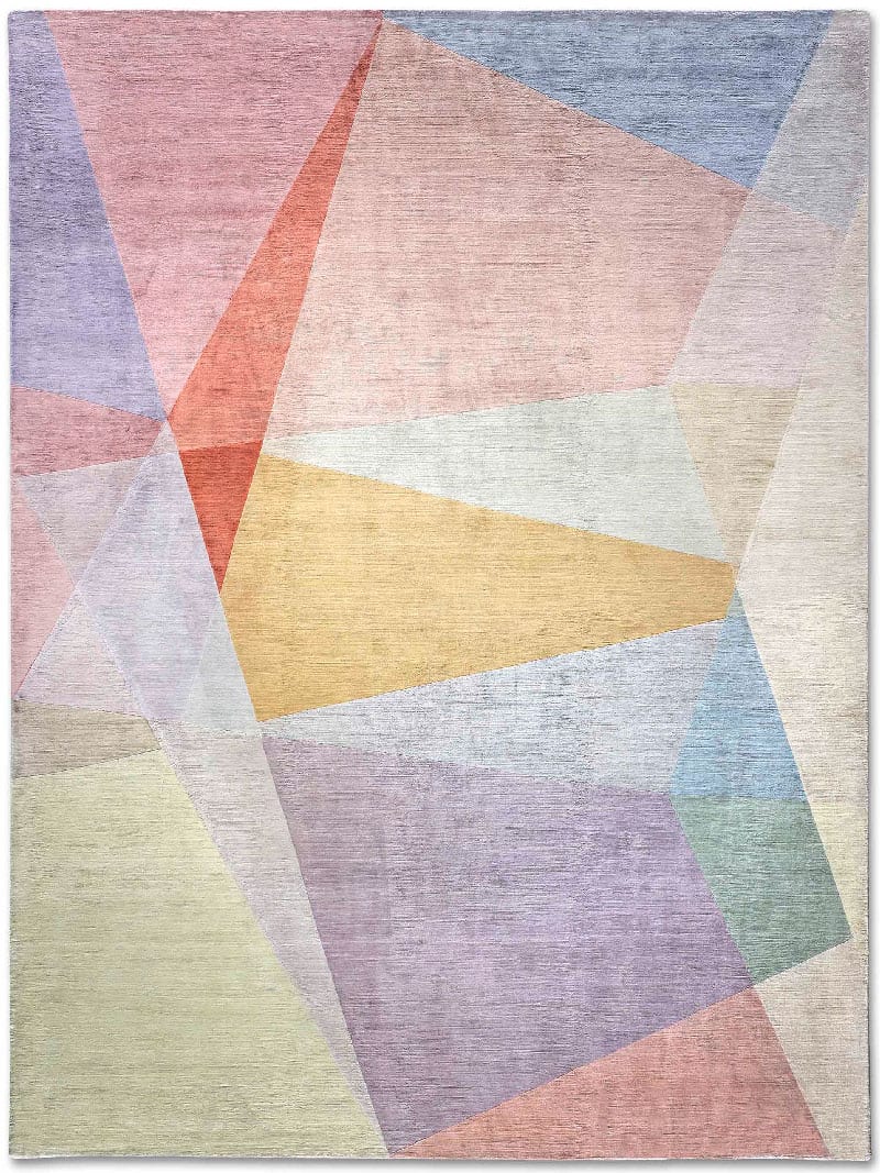 Crystal Luxury Hand-Knotted Rug