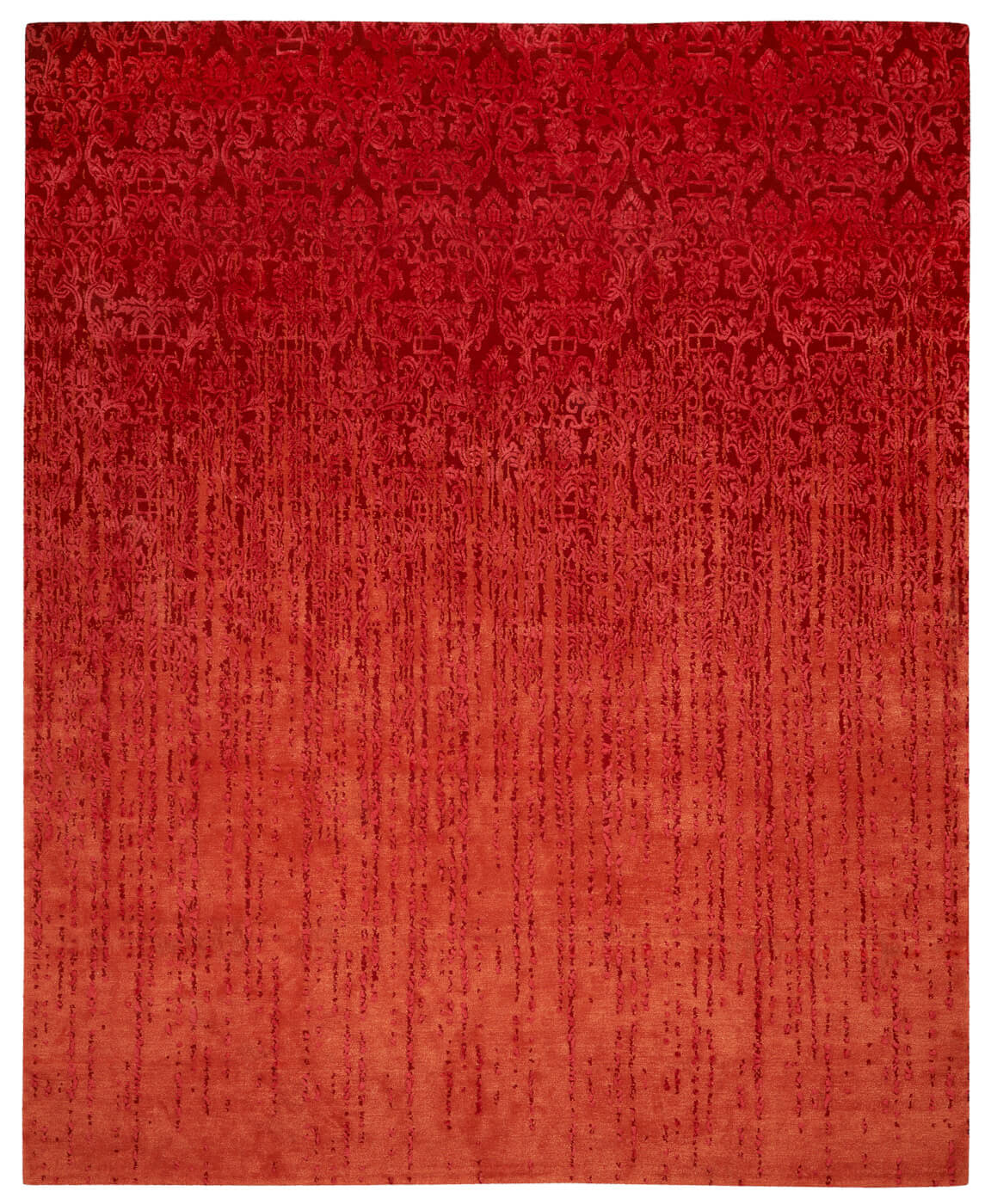 Roma Red Hand-woven Luxury Rug ☞ Size: 300 x 400 cm