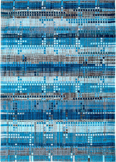 Blue Avenue Rug by Louis de Poortere
