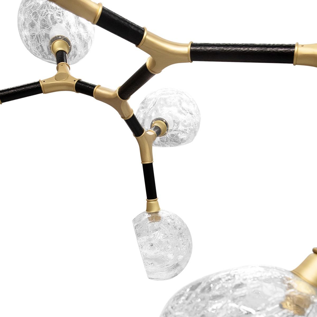 Multi-Shade Irregular Big Sculptural Suspension Light