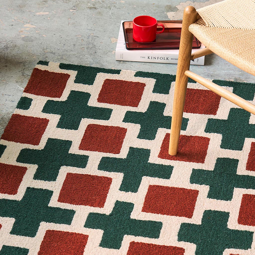 Weave Rust Rug | Size: 200 x 280 cm