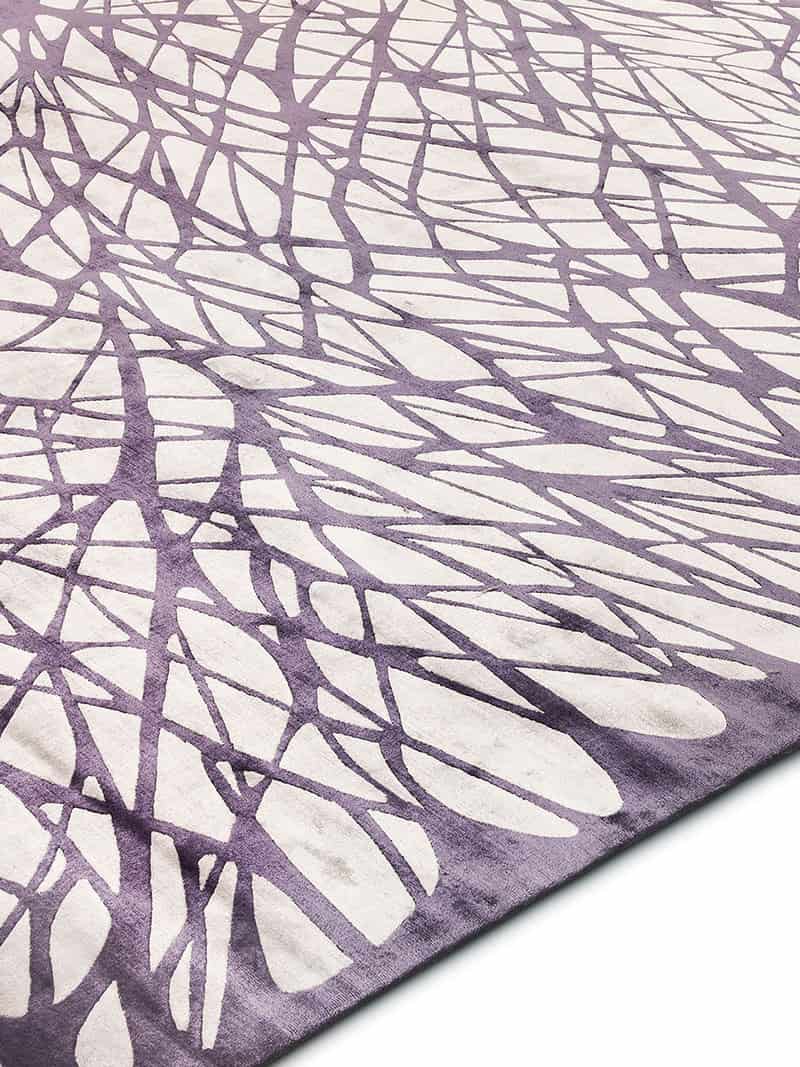 Dresden Light Lilac Handwoven Luxury Rug | Size: 170 x 240 cm