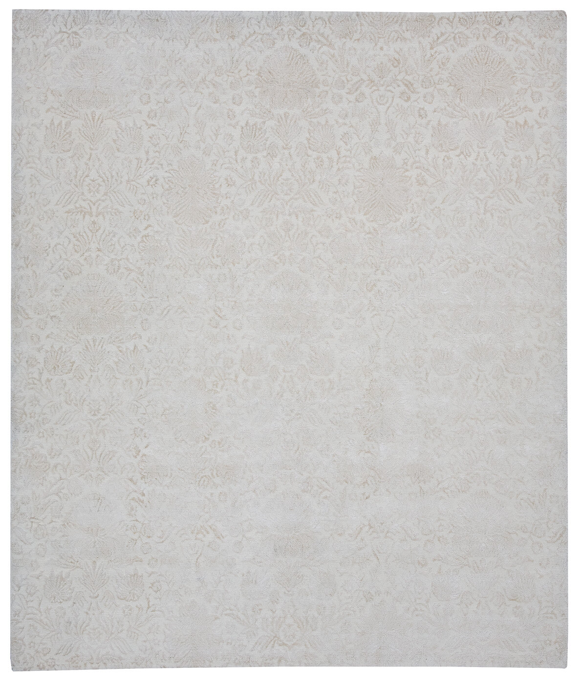 Verona Light Grey Hand-Woven Luxury Rug ☞ Size: 250 x 300 cm