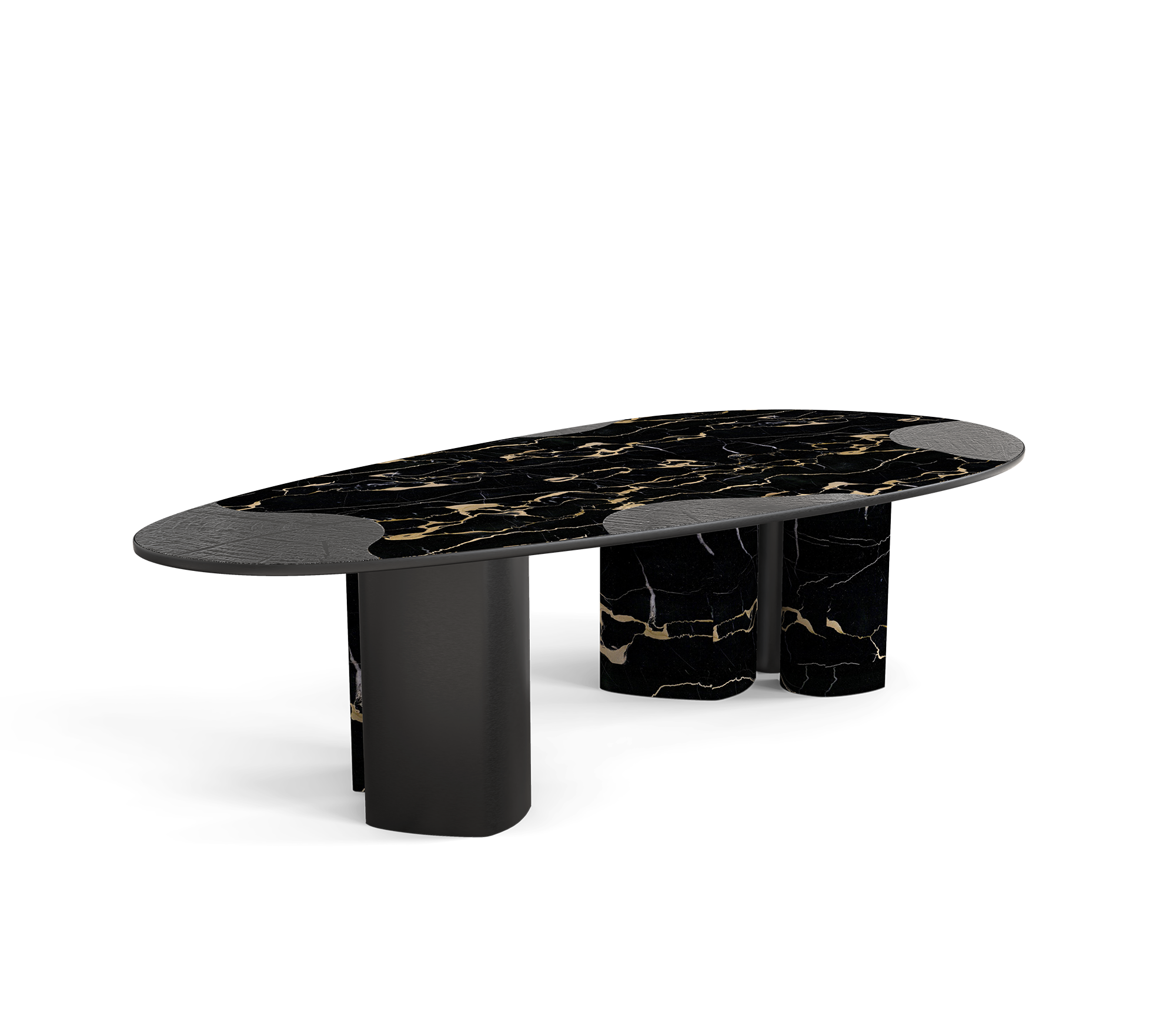 Marble & Onyx Luxe Dining Table