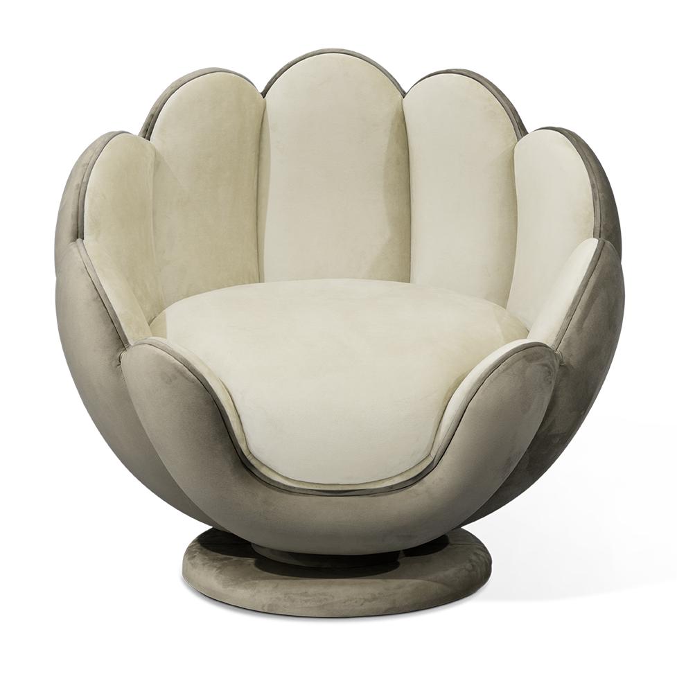Lotus Serenity Plush Relaxation Chair