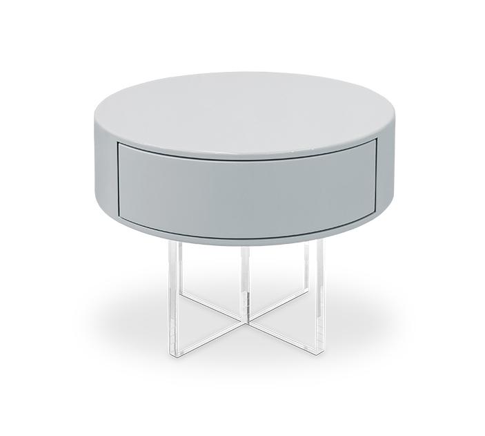 Nimbus Grey Nightstand