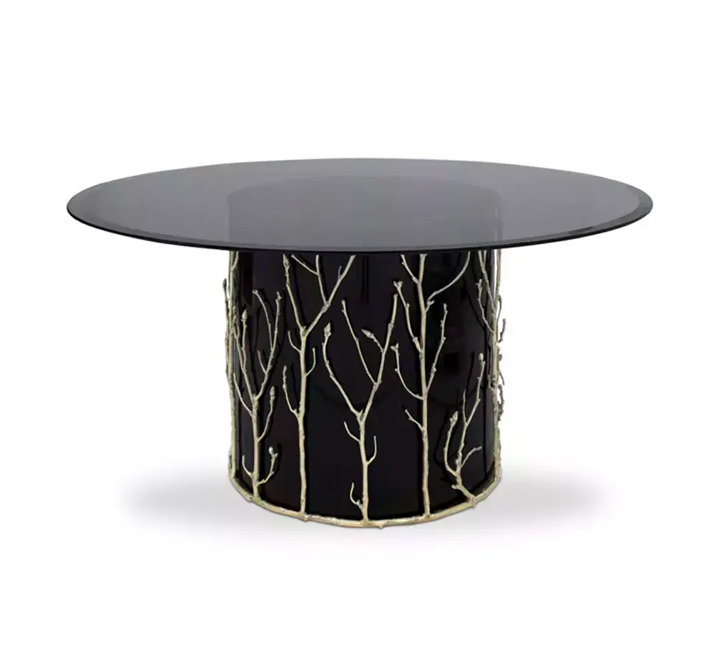 Elowen Glass Top Table