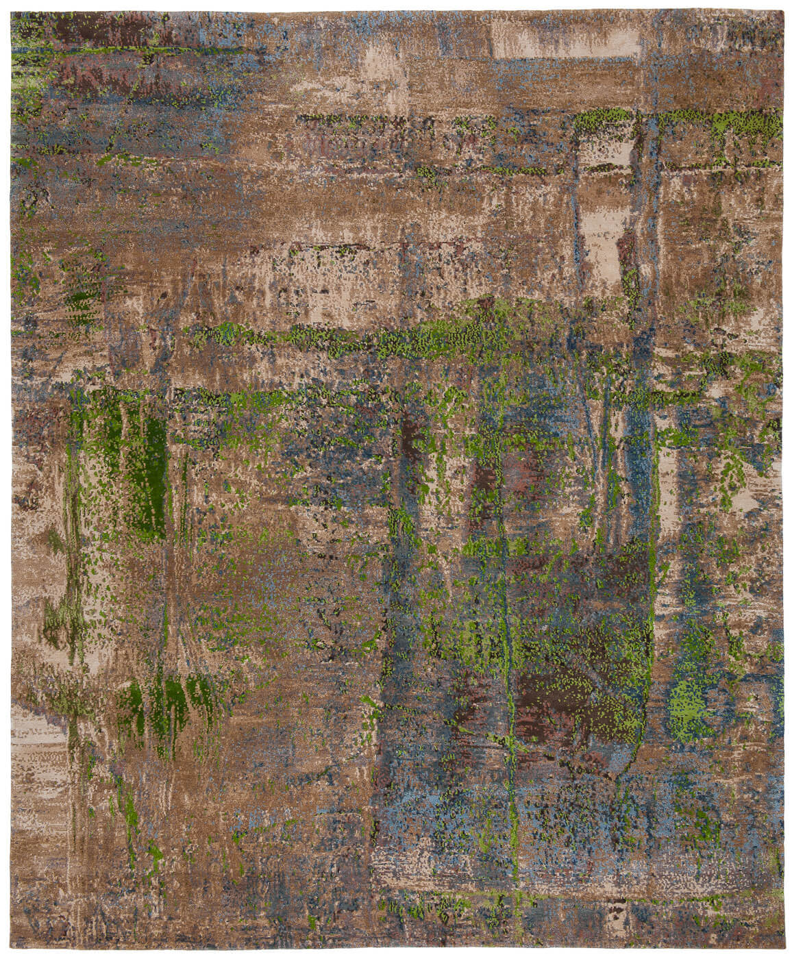 Artistic Green Luxury Rug ☞ Size: 250 x 300 cm