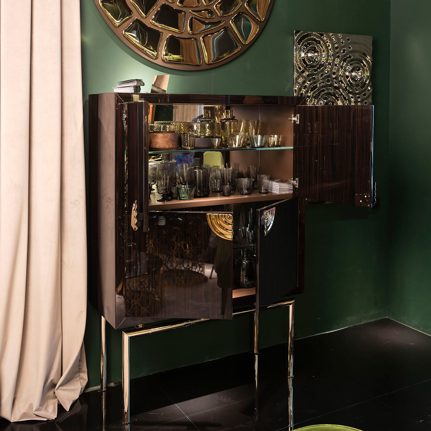 Secret Tall Display Cabinet