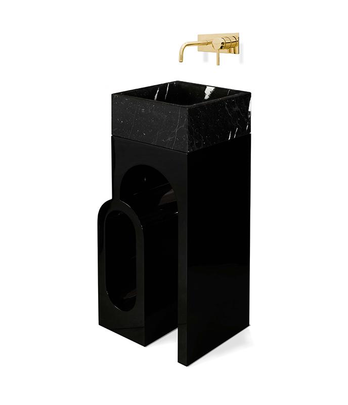 Monument Luxe Pedestal Basin