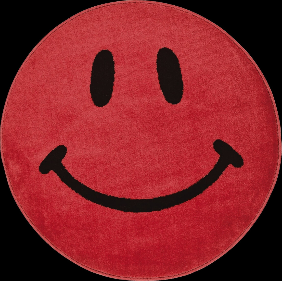 Smile Red Rug by Sitap