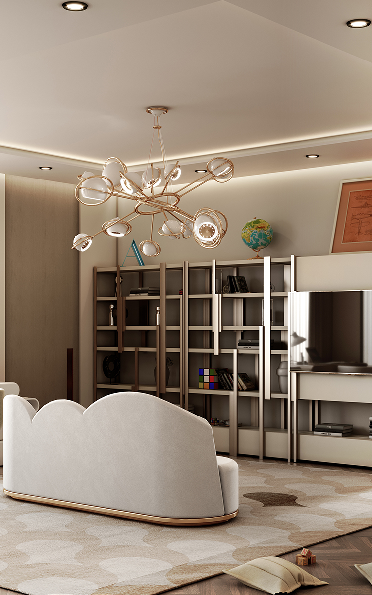 Galactic Glow Suspension Lamp - 7